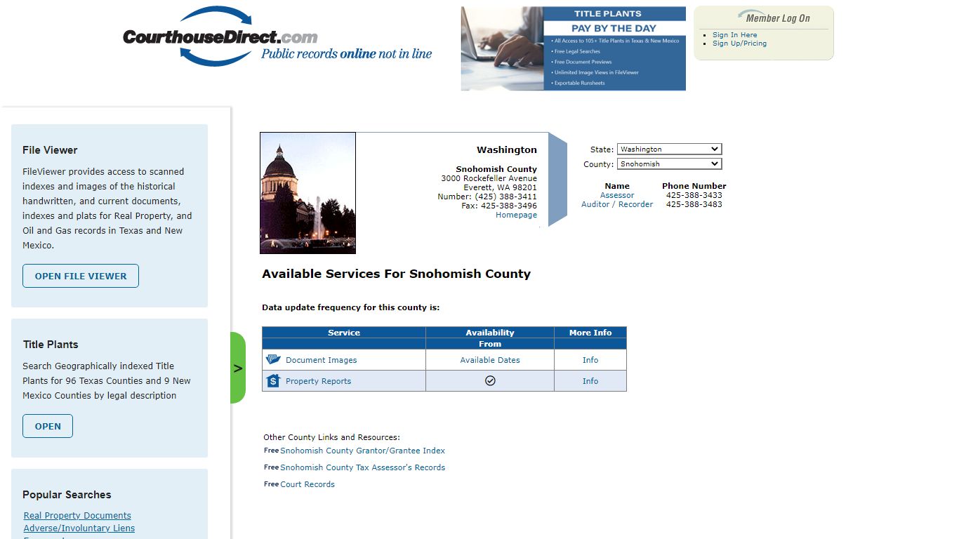 Search Snohomish County Public Property Records Online ...